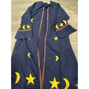 Under wraps Wizard Spellcaster Flare Arm Robe Moon Stars